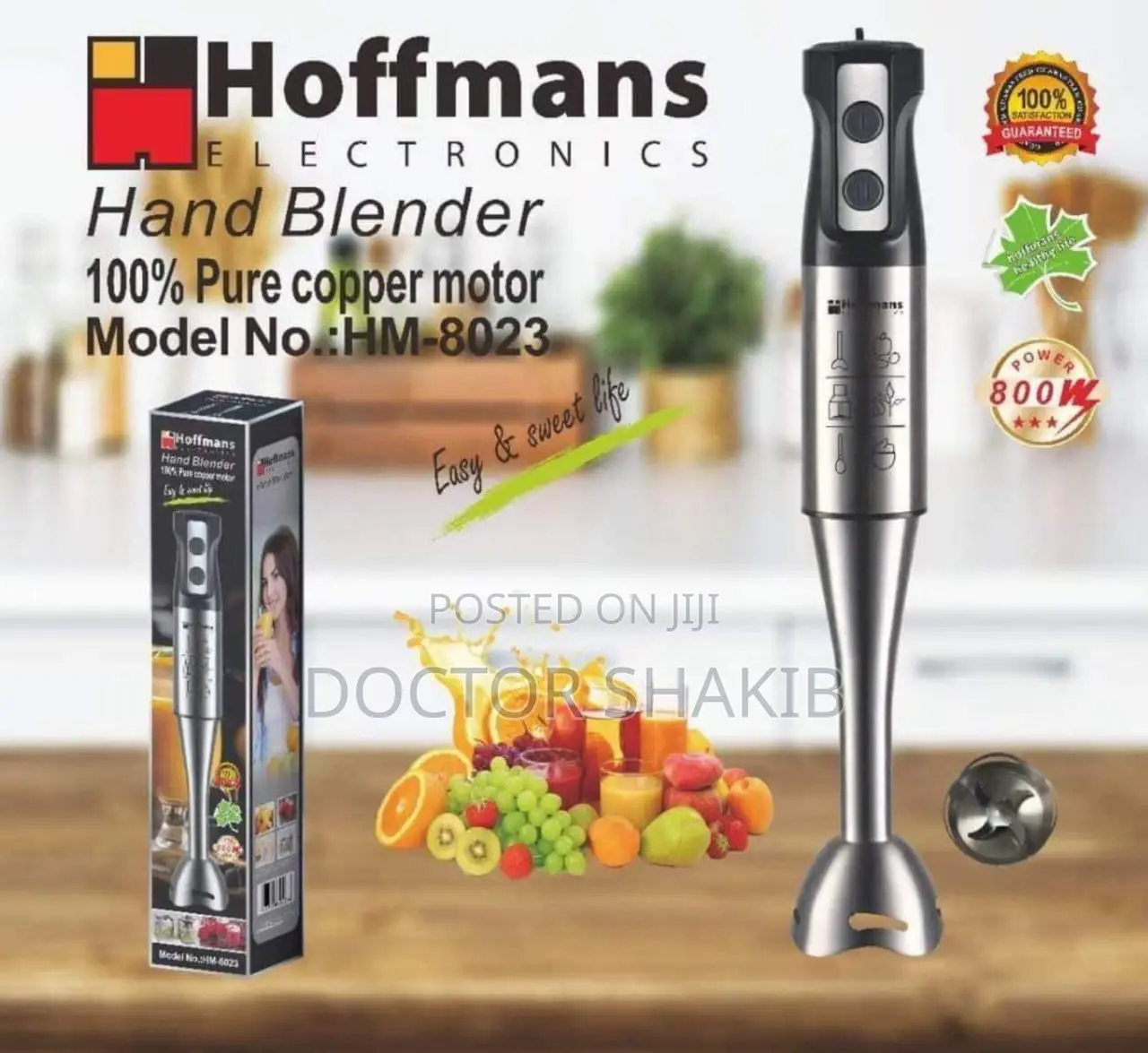 New Hand Blender HM-8023 Hoffman's