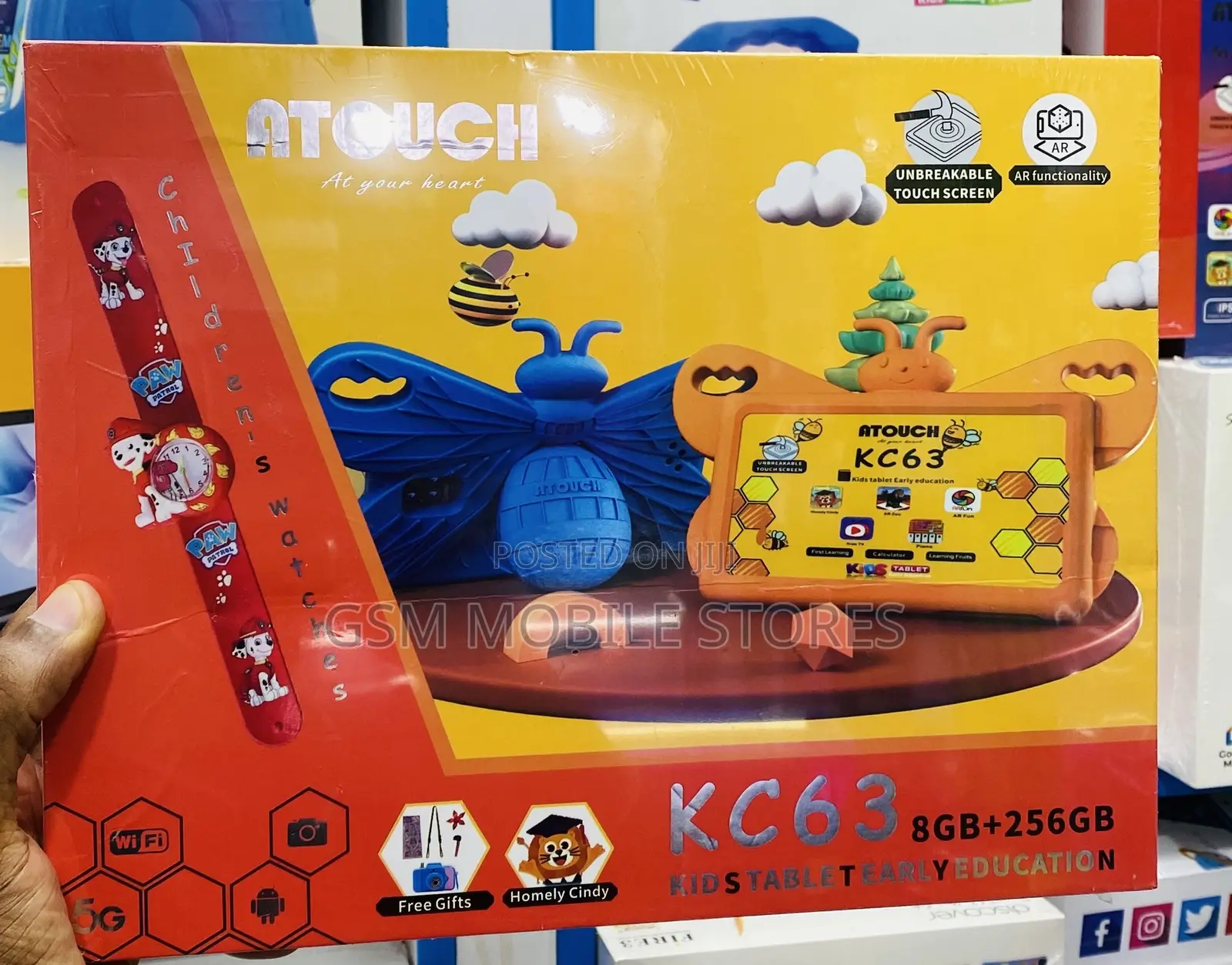 New Atouch KC63 256 GB Blue