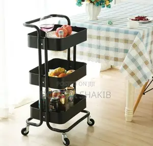 Multipurpose Movable Kitchen Organizer Shelf/ Rack