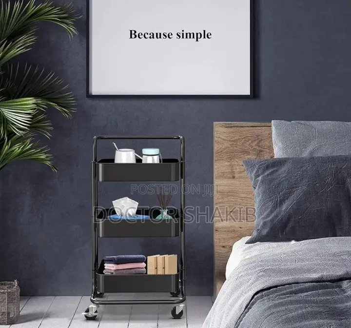 Multipurpose Movable Kitchen Organizer Shelf/ Rack