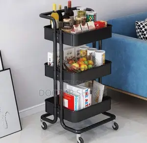 Multipurpose Movable Kitchen Organizer Shelf/ Rack