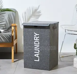 Modern Hamper Laundry Basket/ Bag With a Lid