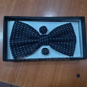 Men's Bowties (Pockerdot Black)