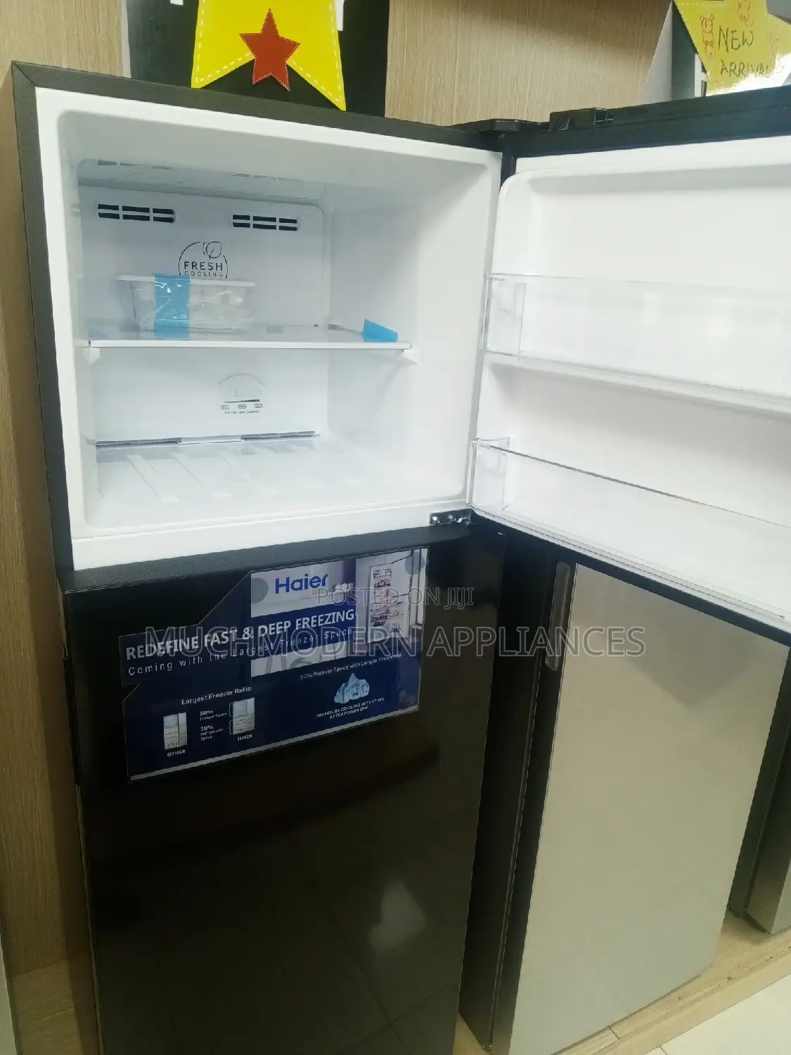Haier 385 Litres Double Door Fridge