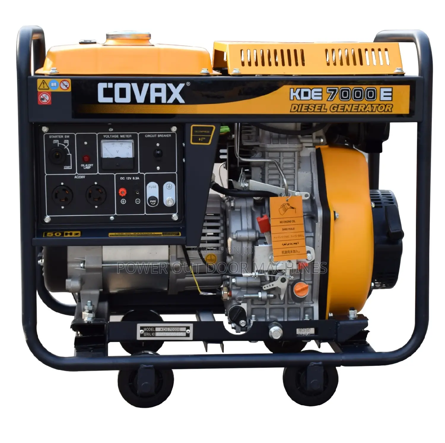 Covax / Kipor 7 Kva Diesel Generator