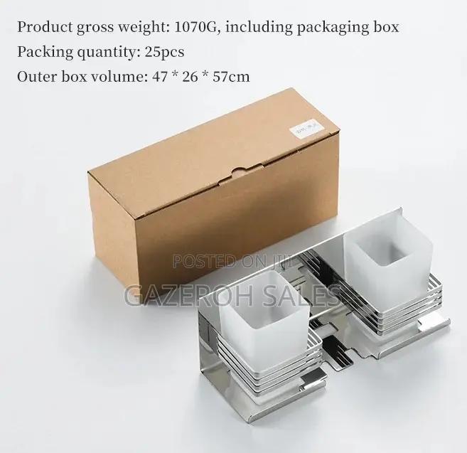 Double Tooth Brush Holder