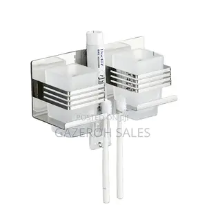 Double Tooth Brush Holder