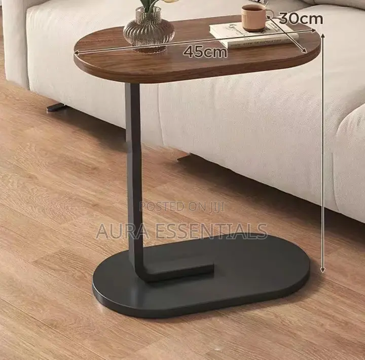 C-Shaped Side Table