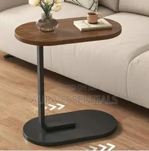 C-Shaped Side Table