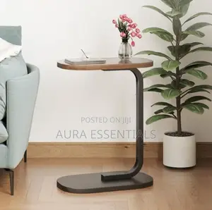 C-Shaped Side Table