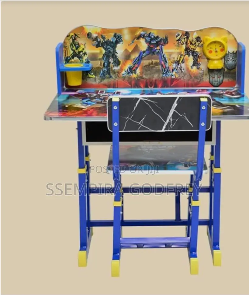 Durable Kids Study Table and Chair