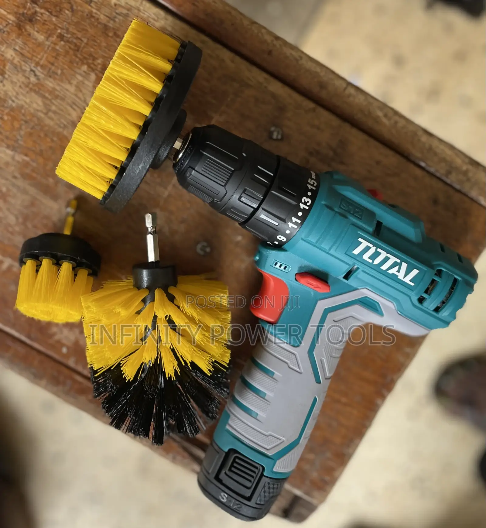 Total Drill With Brushes