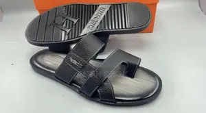 Original Men’S Classic Hermes Leather Sandals