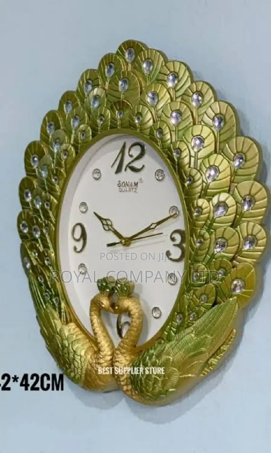 Sonam Wall Clock /Quartz/Vip Classic Clock