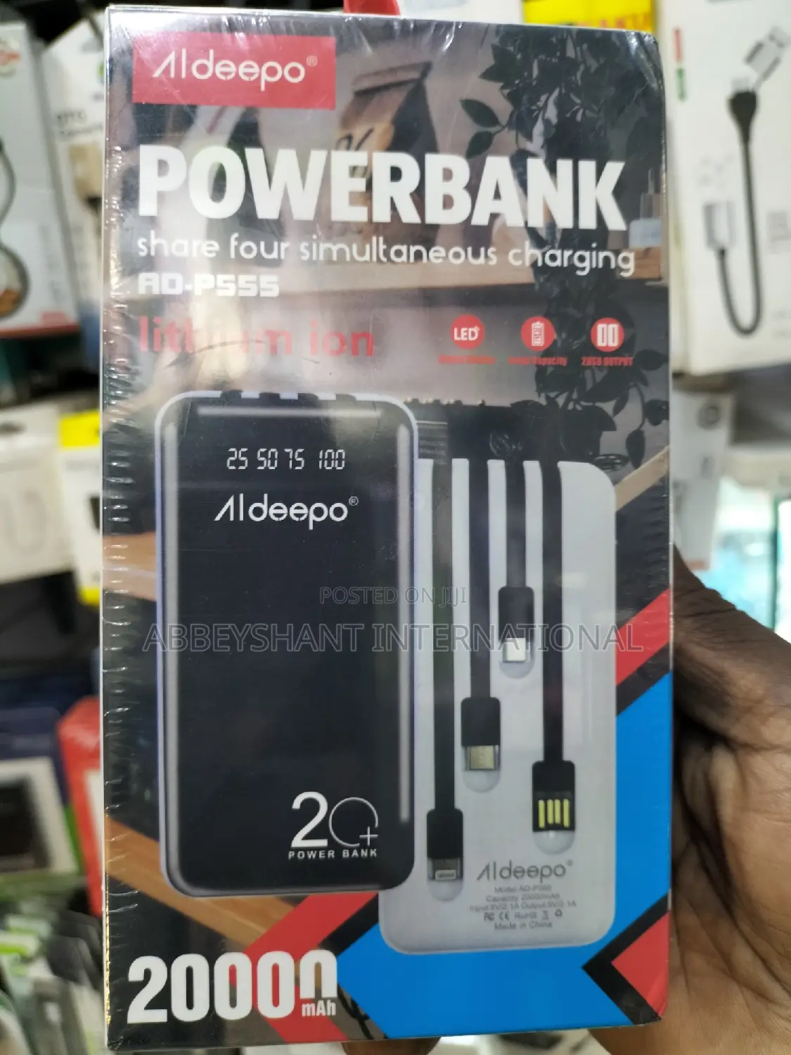 Powerbanks 20000amps Aldepo Brand