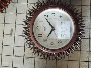 Sonam Wall Clock /Coffee Brown Clock