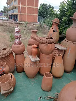 Pots And Flowers