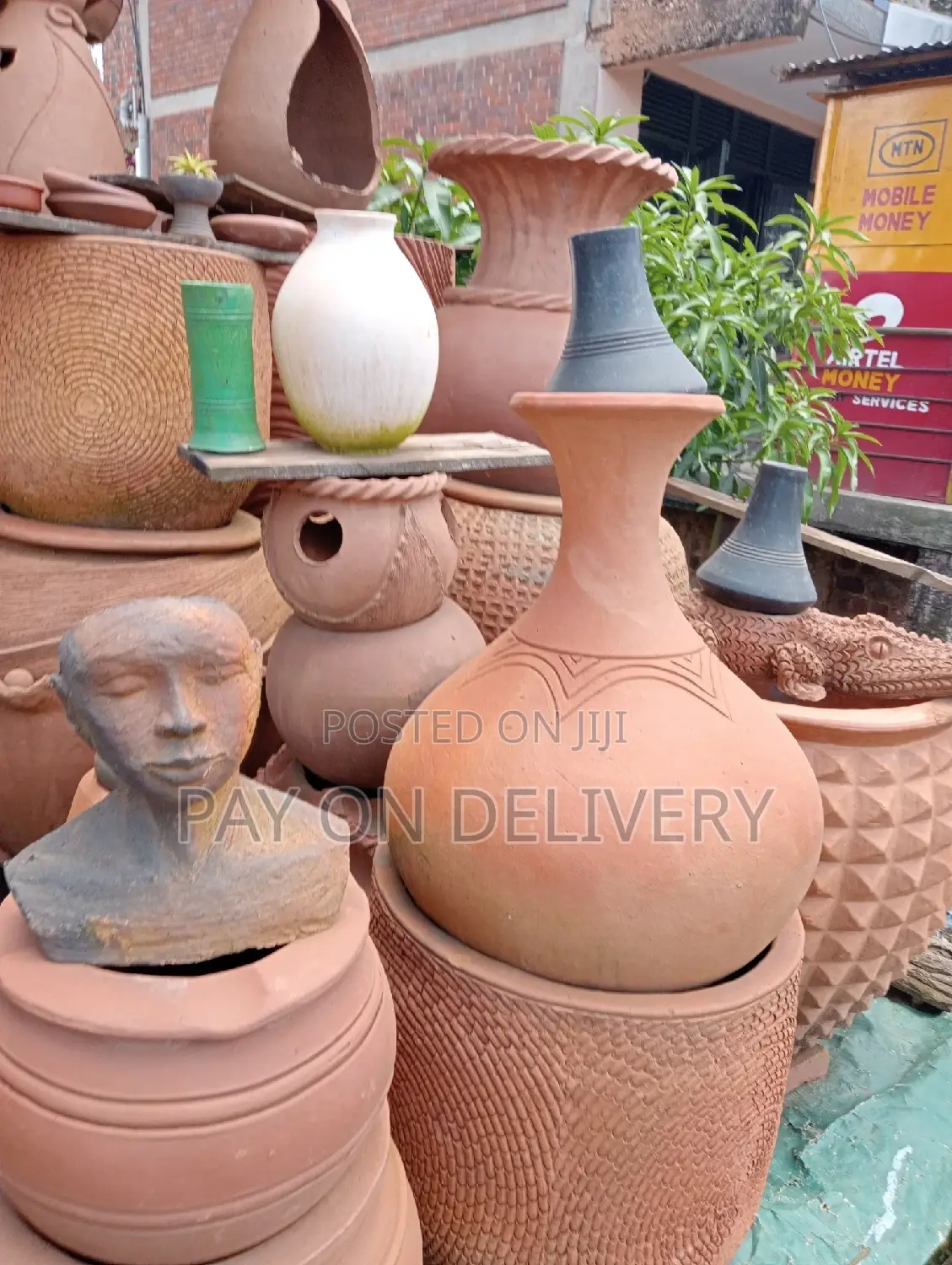 Pots And Flowers