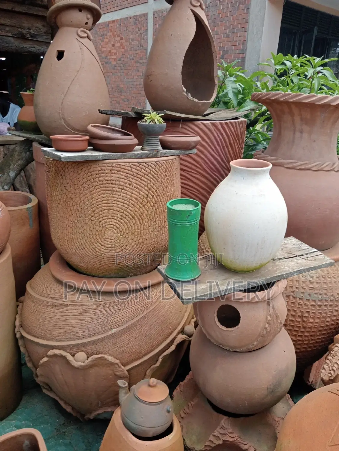 Pots And Flowers