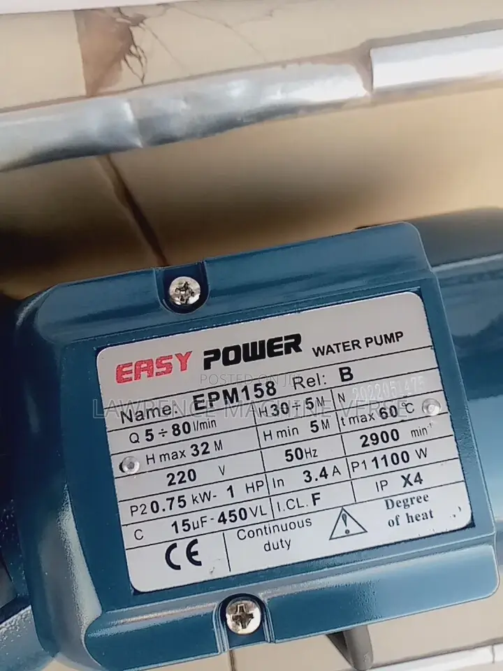 Surface Water Pump 1HP