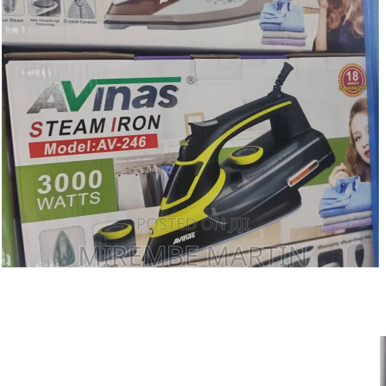 Avinas 2000W Electric Steam Iron.