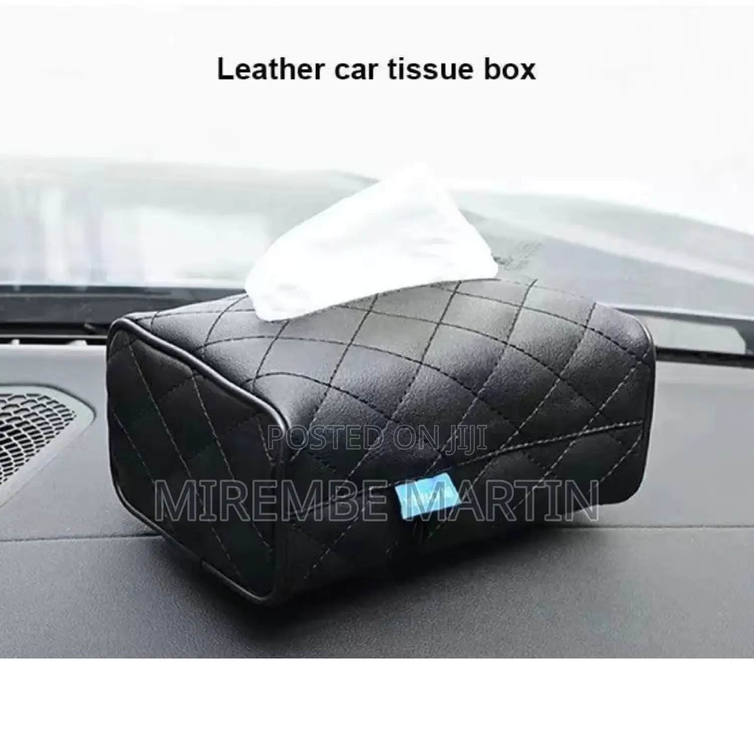 Car Leather Tissue Holder.