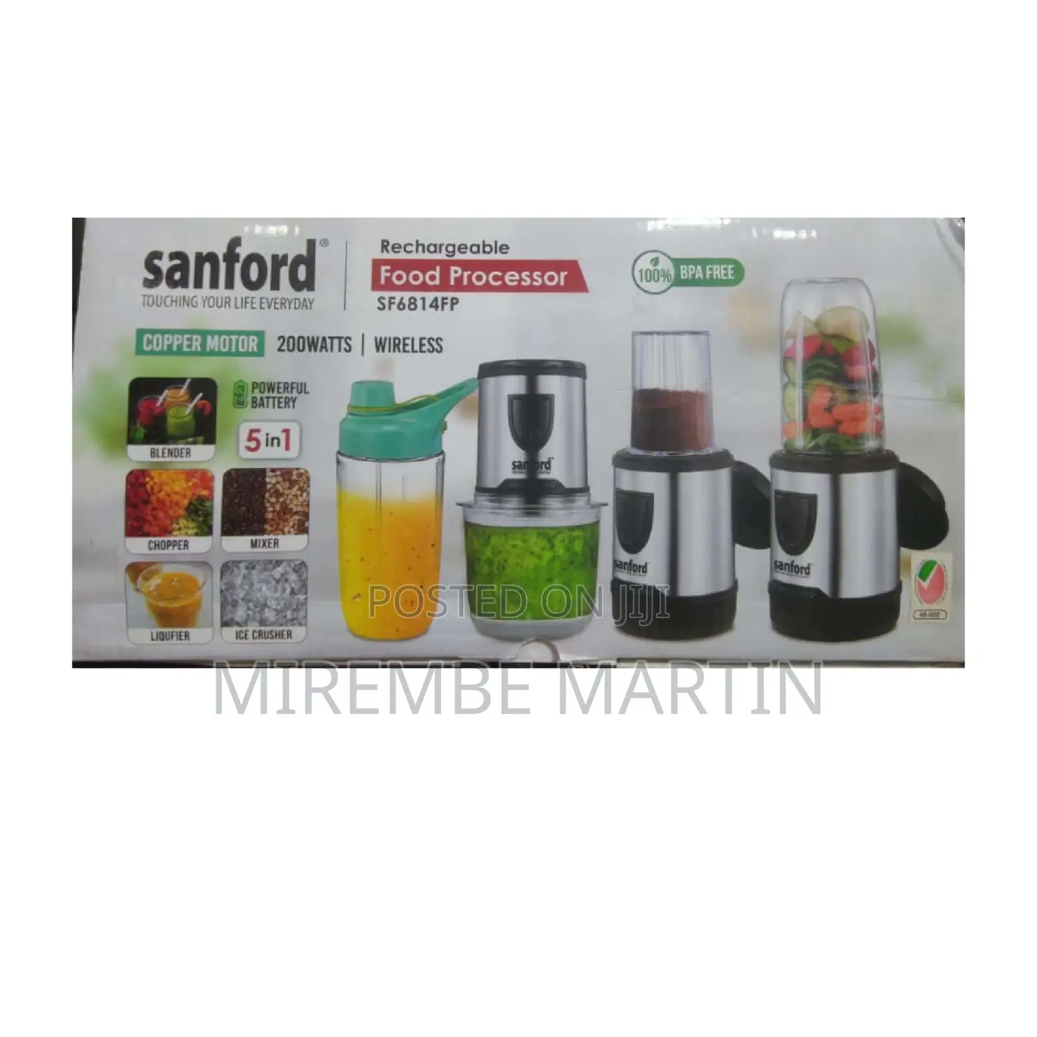 5 in 1 Sanford Food Processor.