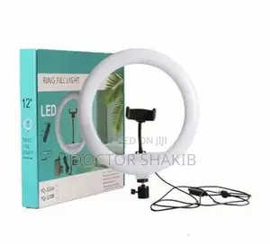 Ceramic 12'' White Ring Light