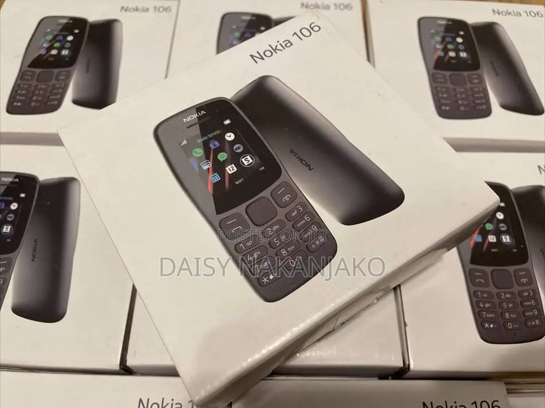 New Nokia 106 Black