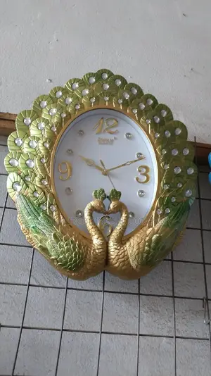 PEACOCK Wall Clock Design SONAM Design