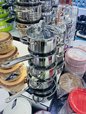 12pc Kaisa Villa- Stainless Steel Serving Cookware Dish