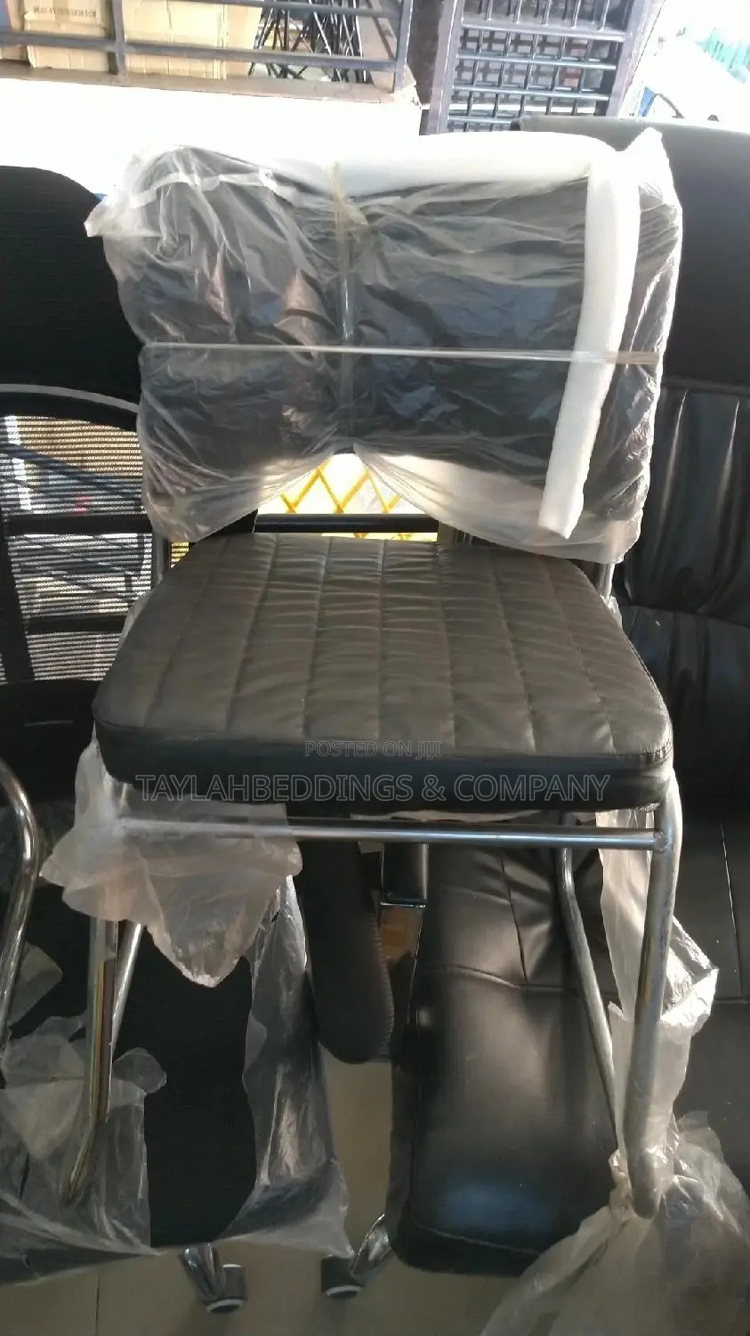 Soft Leather Waiting Chair