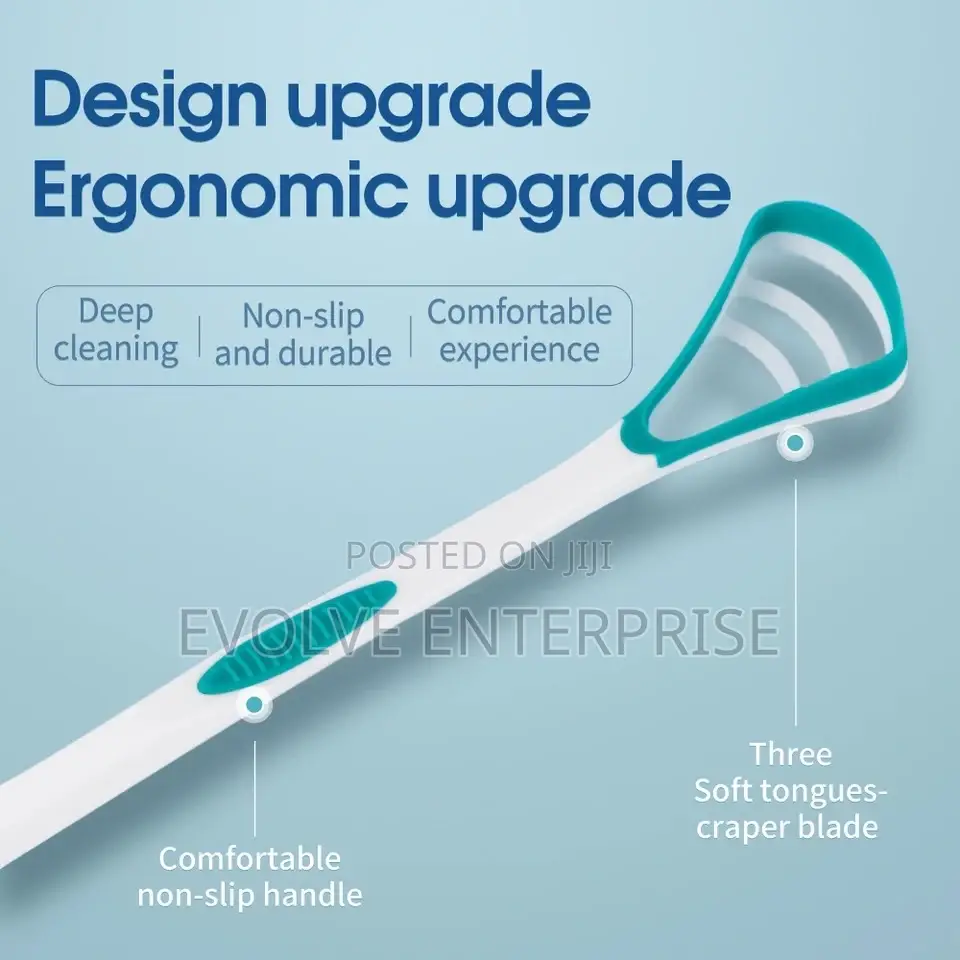 Silicone Tongue Scraper