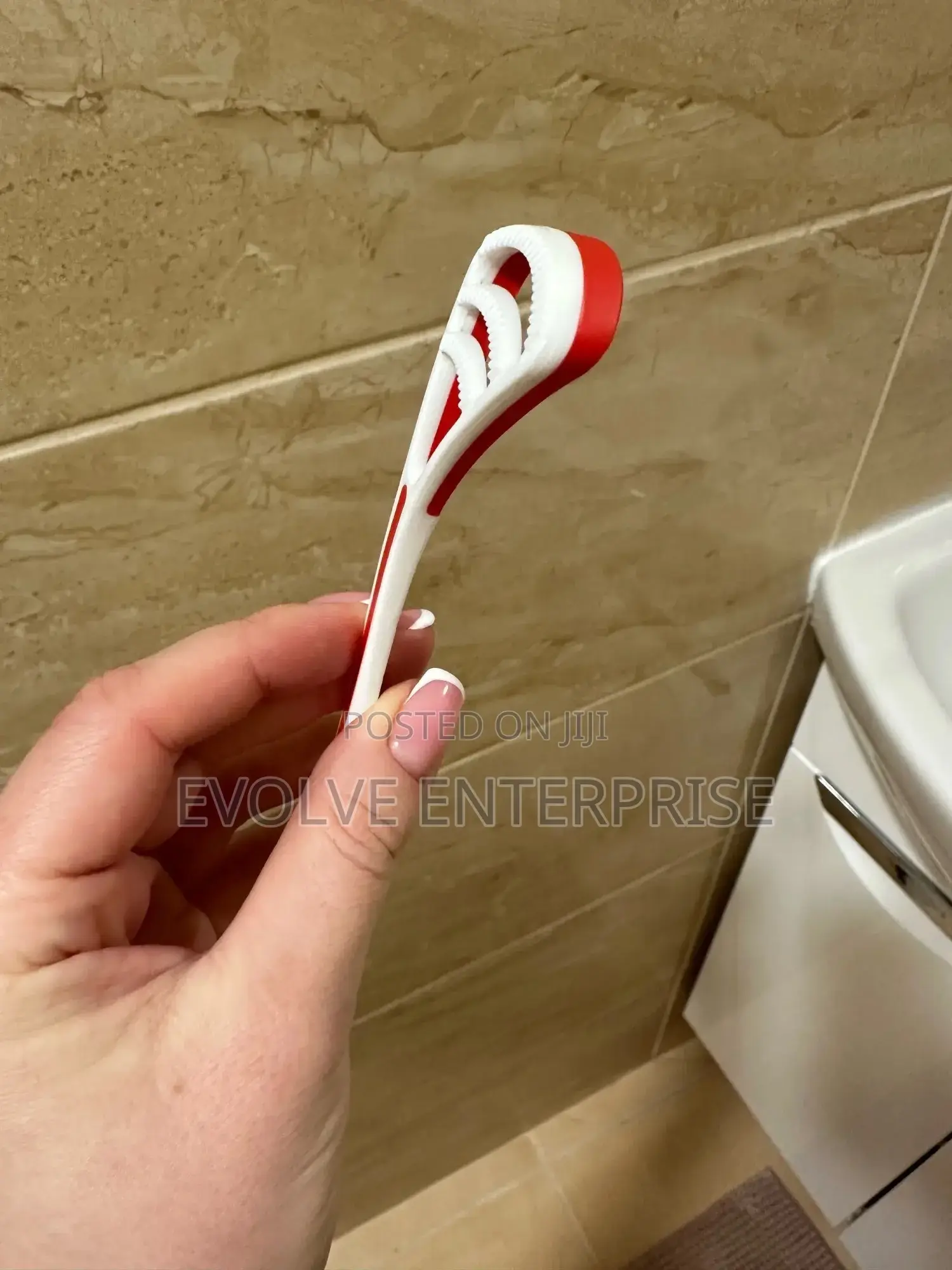 Silicone Tongue Scraper