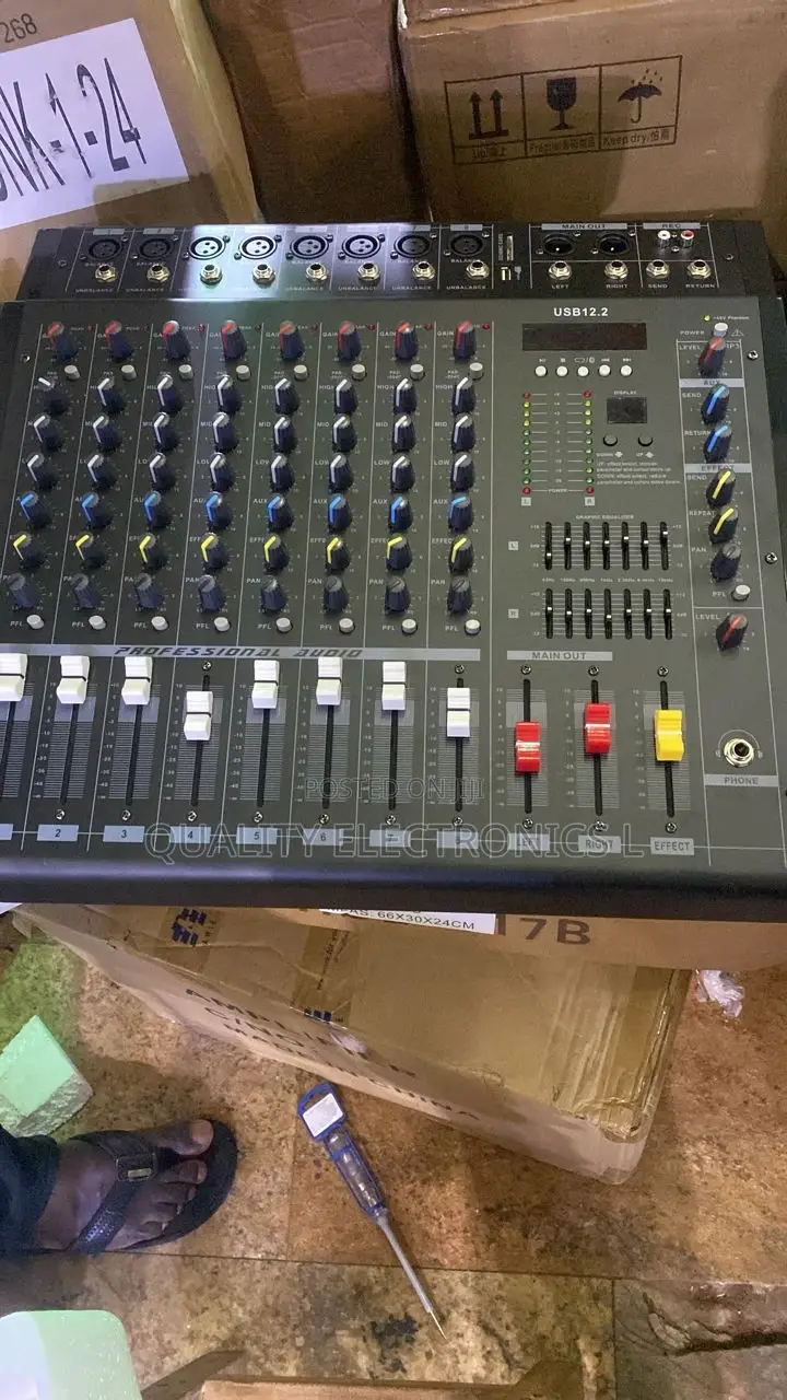 8 Channel Amp Mixer