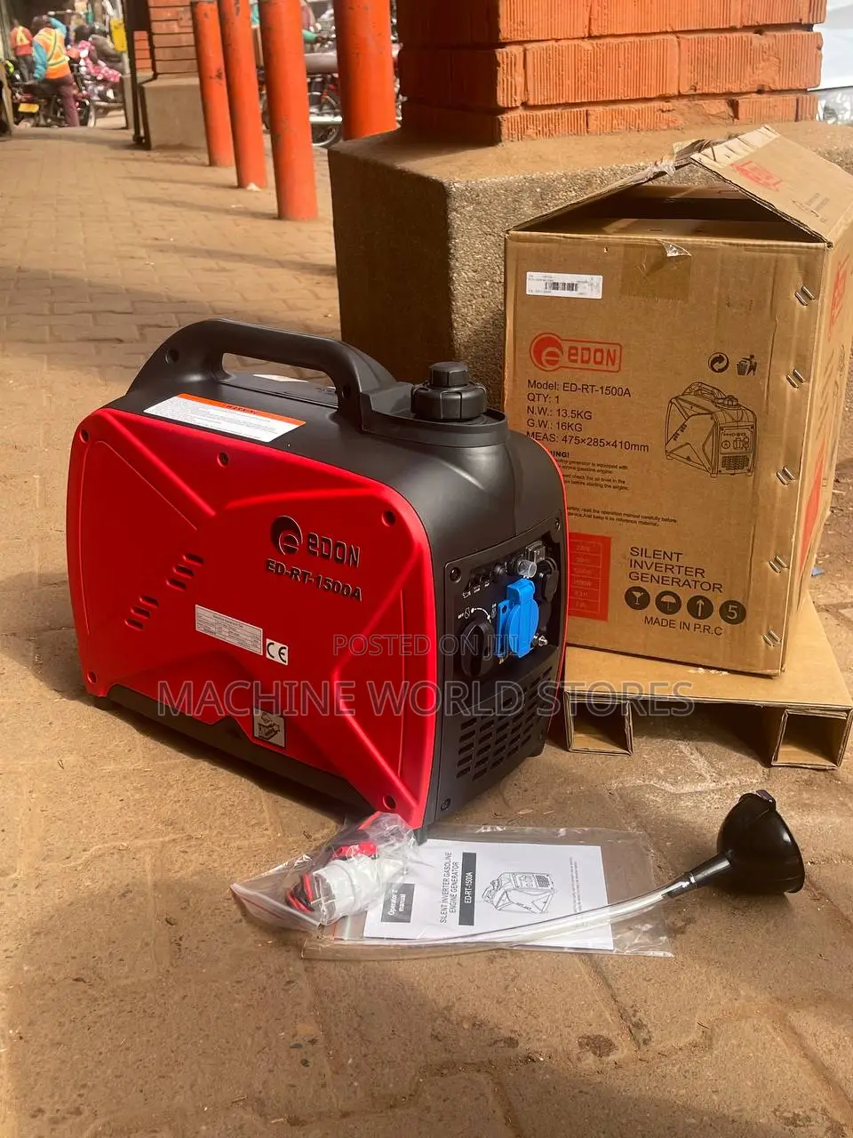 Super Silent Generator 1.5kva Edon (RT-1500A)