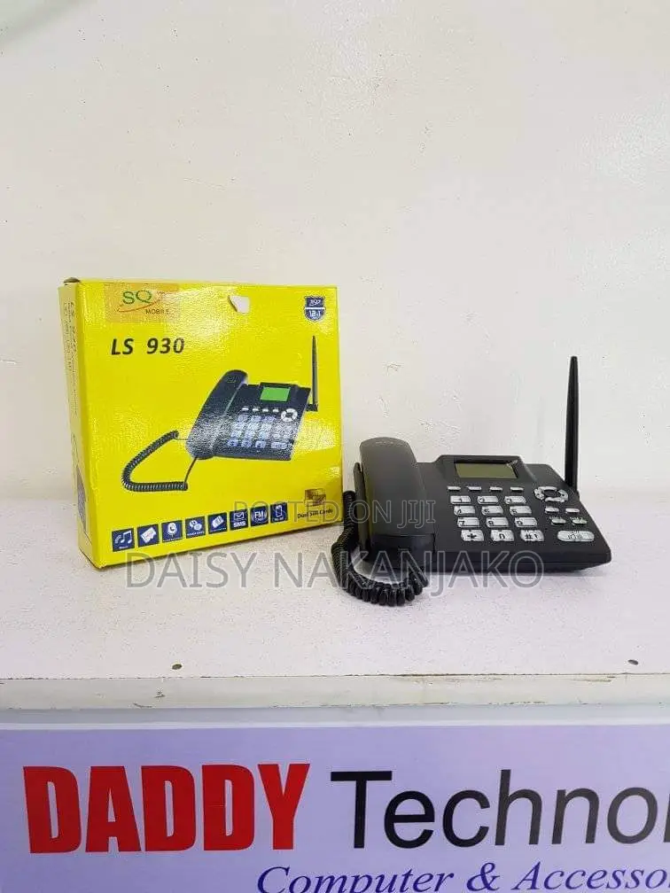 SQ LS 930 Black Table Phone