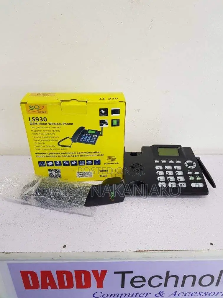 SQ LS 930 Black Table Phone