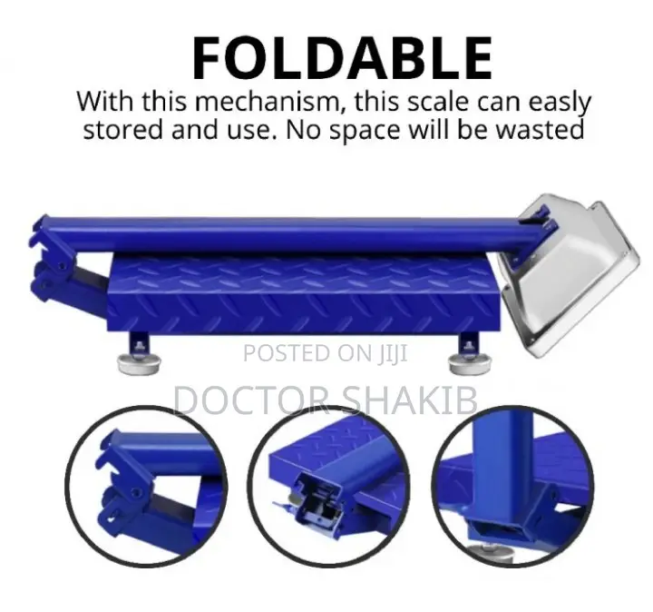 200kg Portable Folding Platform Weight Scale