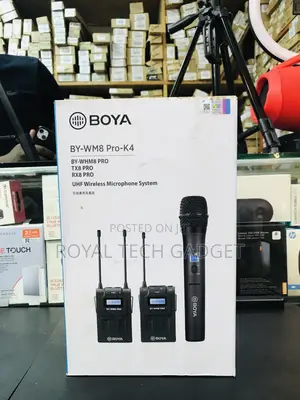 Boya Wm8 Pro- Wireless Microphone