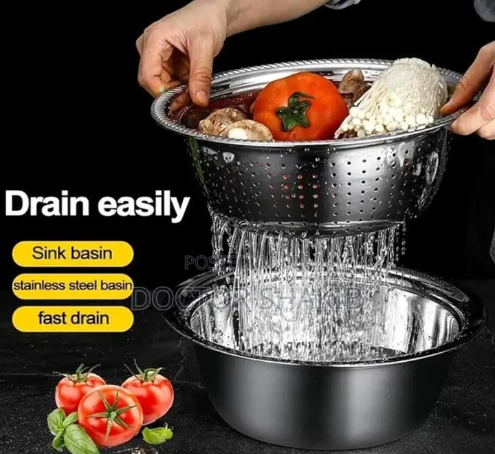 3 in 1 Stainless Steel Multifunctional Slicer