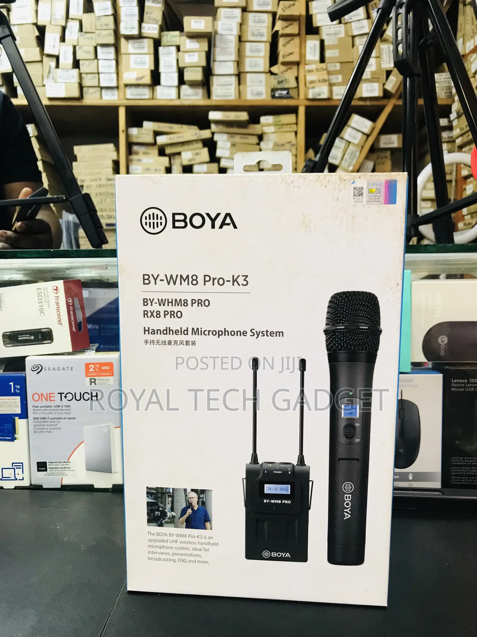 Boya BY-WM8 PRO- Handheld Microphone