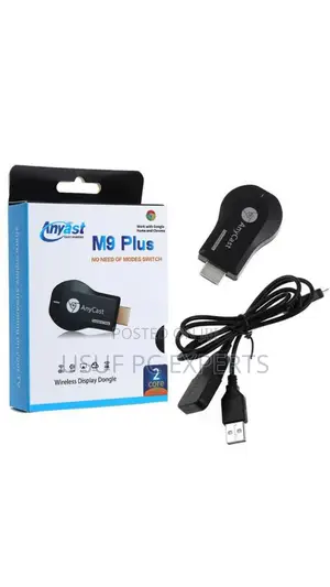 Any Cast M9 Plus Wireless Dongle via Hdmi