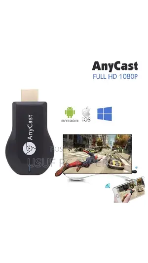 Any Cast M9 Plus Wireless Dongle via Hdmi
