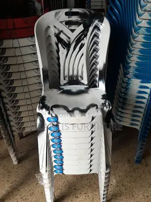 Black and White Executive Plastic Chairs