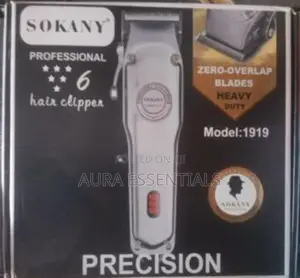 Sokany Stainless Steel Heavy Duty Saloon Clipper Clipper
