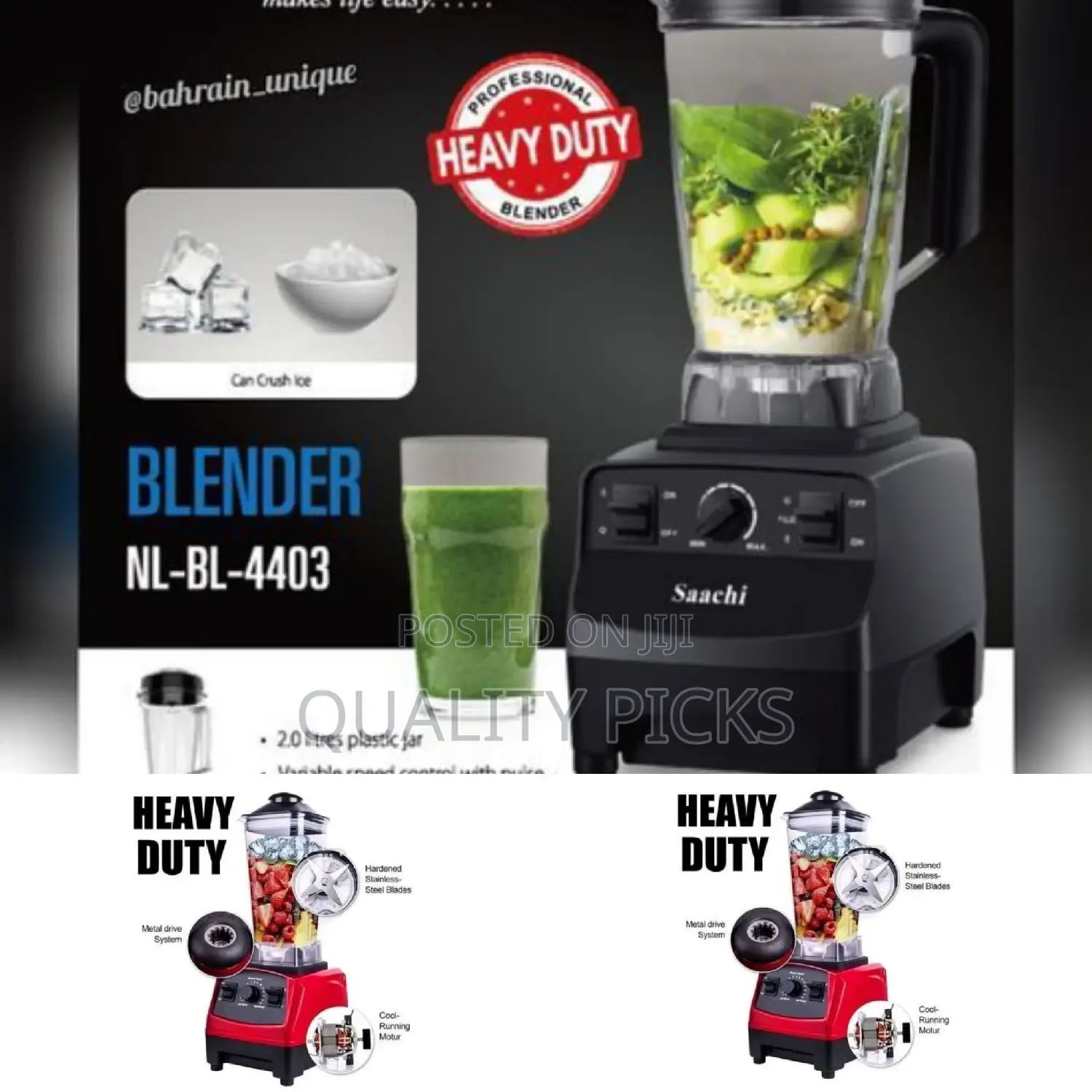 Electric Heavy Duty Blender