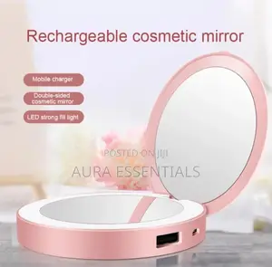 Chargeup LED Compact Mirror and USB Power Bank