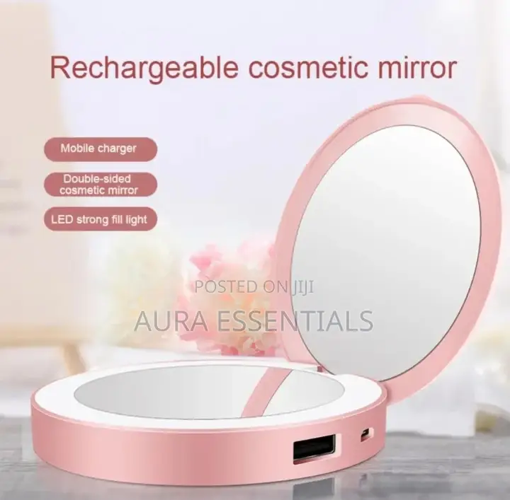 Chargeup LED Compact Mirror and USB Power Bank