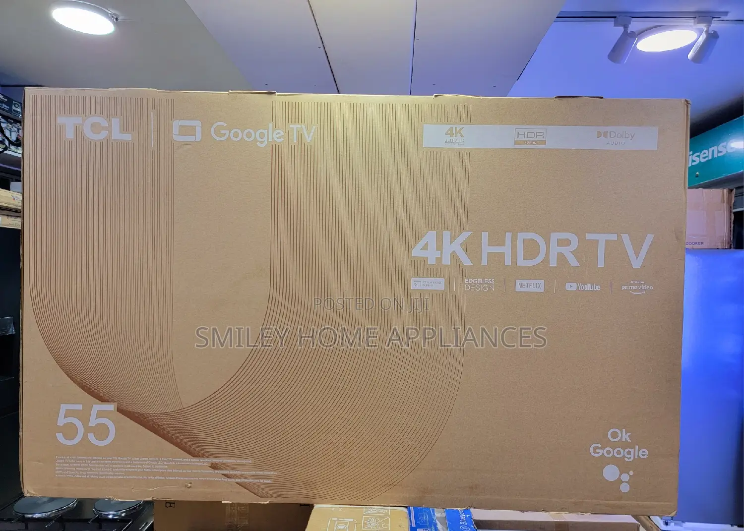 TCL 55inches Google and Android Tv
